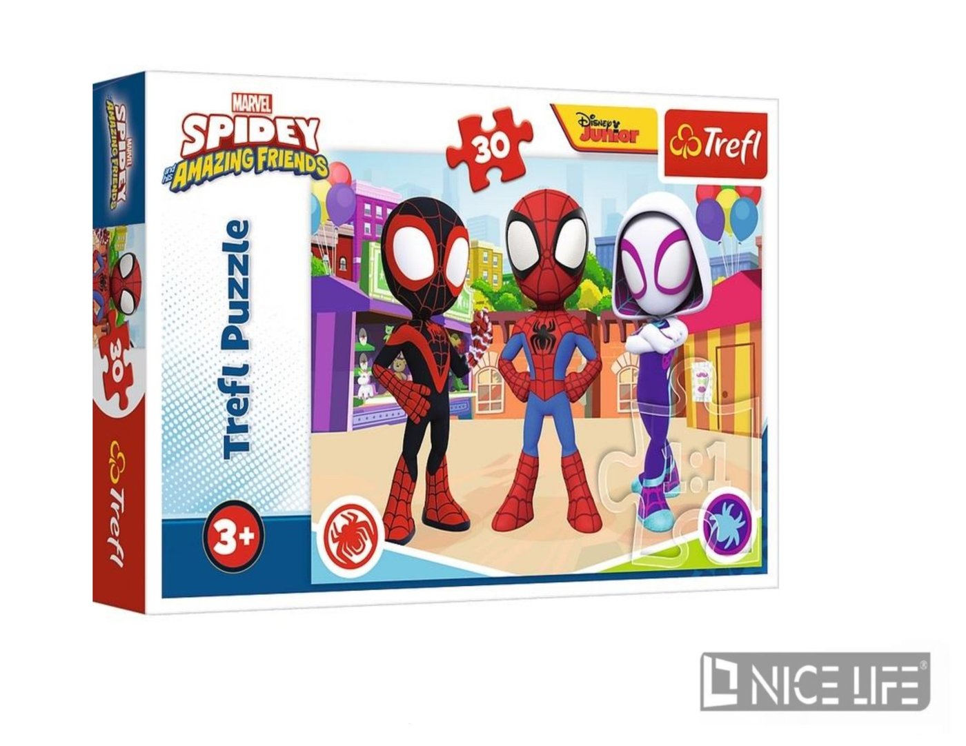 PUZZLE 30 PRZYGODY SPIDAYA I PRZYJACIÓŁ
