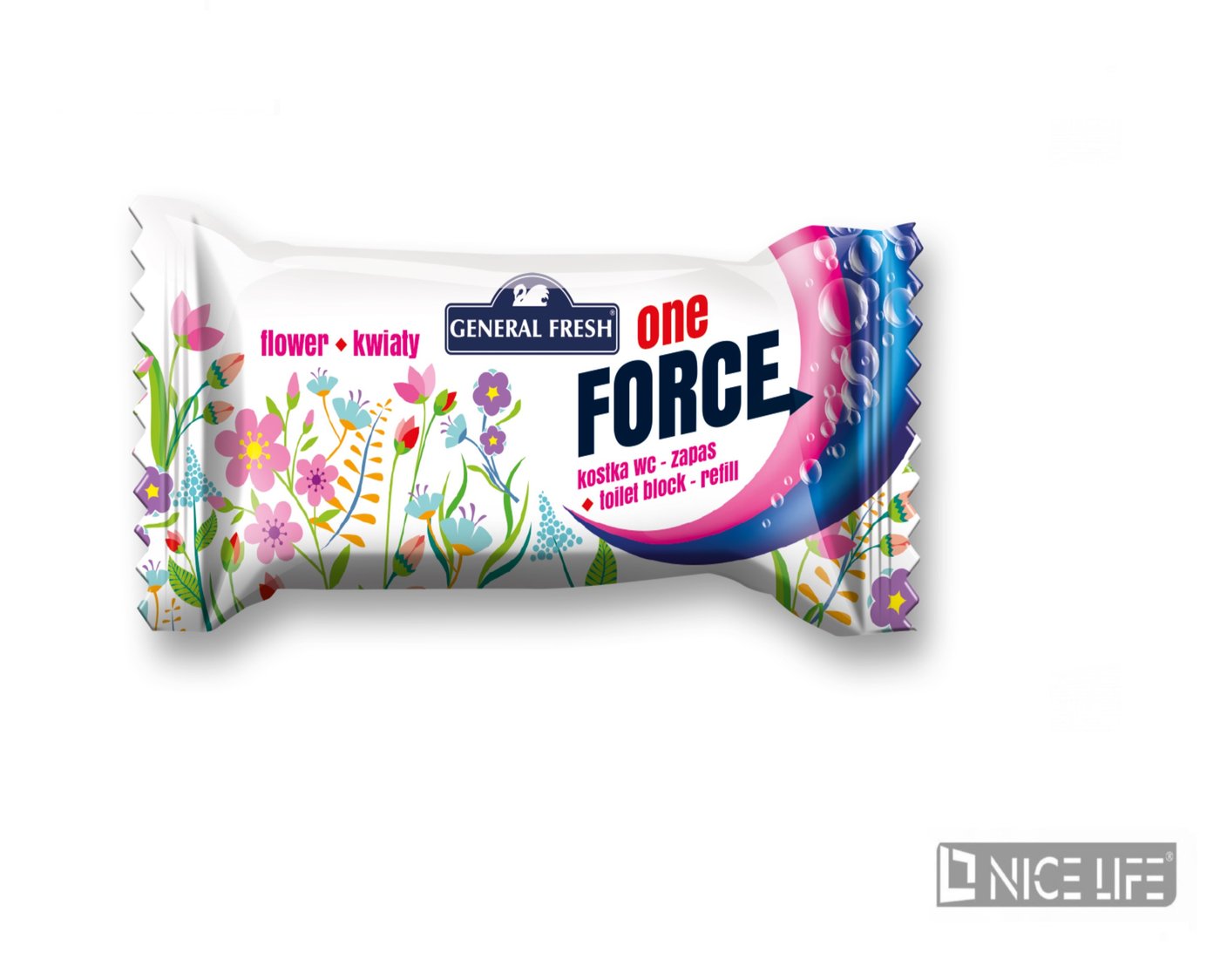 Kostka wc - One-Force - zapas KWIAT