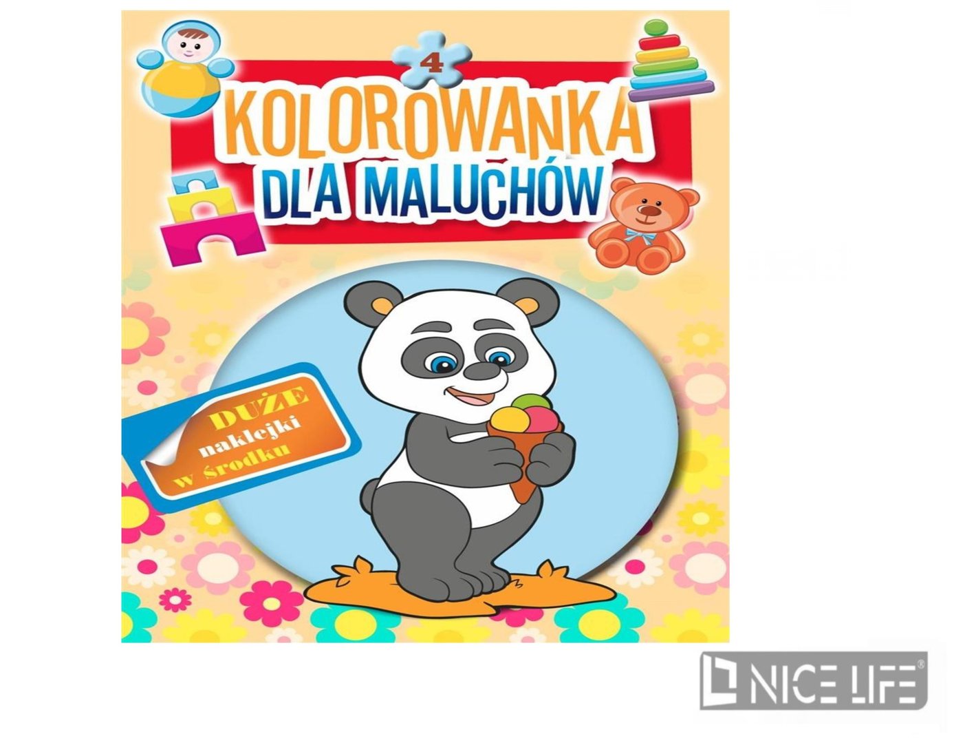 Kolorowanka DLA MALUCHÓW 4