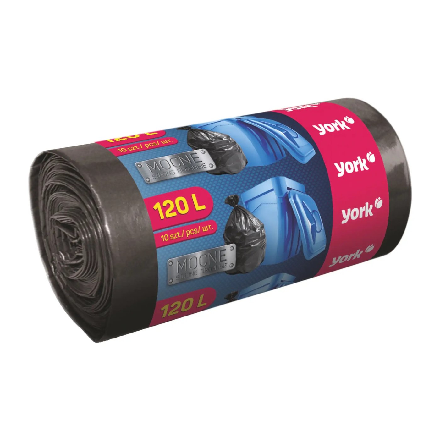Worki na śmieci 120L/10 szt