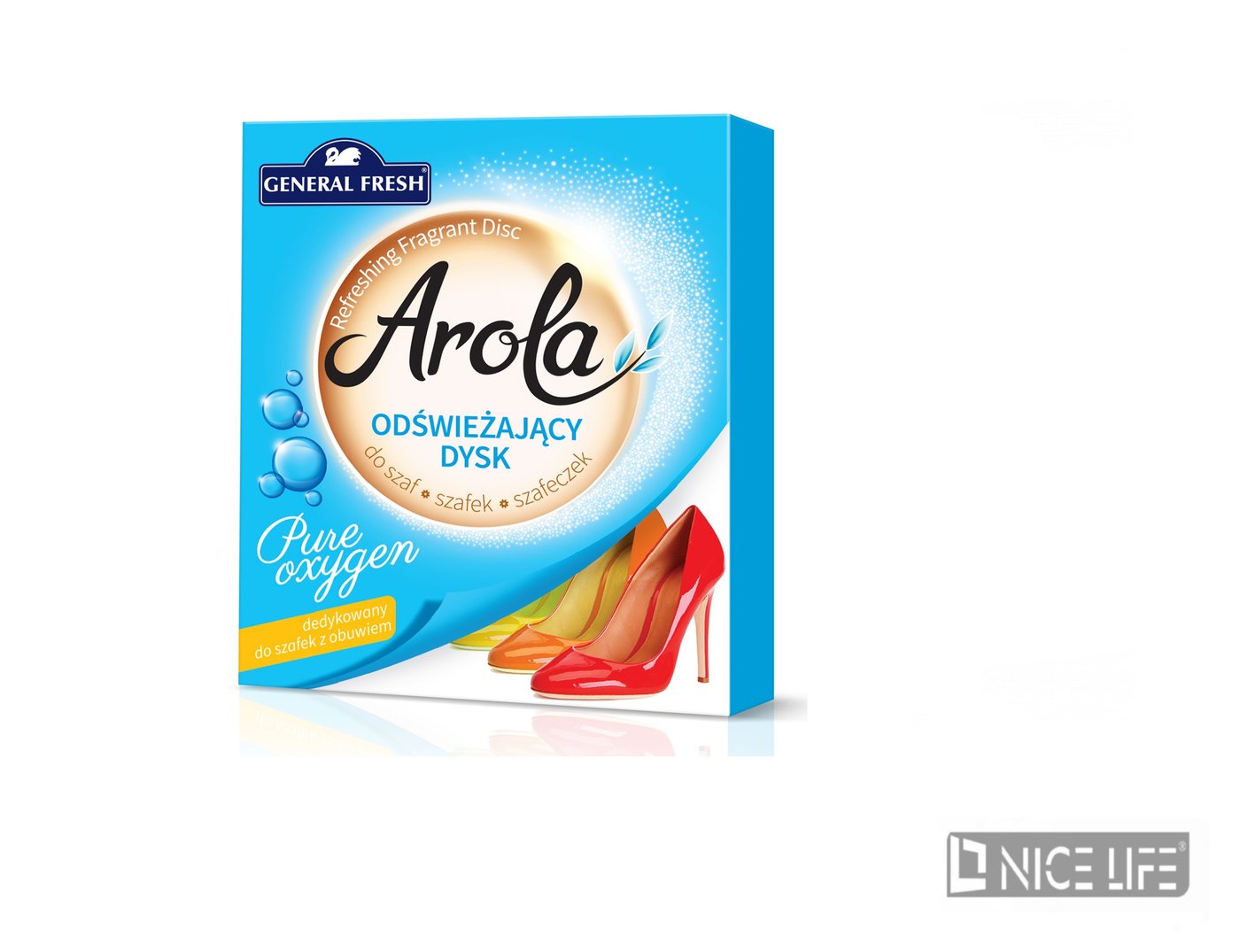 Odświeżający dysk do szafy - Arola - PURE OXYGEN