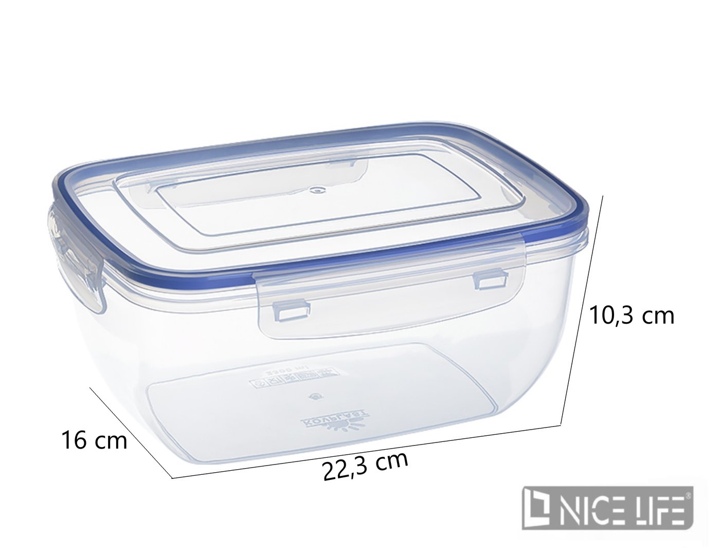 Pojemnik do przechowywania żywności Frigo FRESH 2,3L