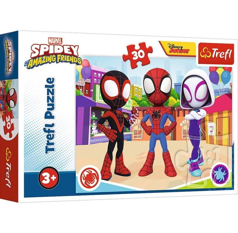 PUZZLE 30 PRZYGODY SPIDAYA I PRZYJACIÓŁ