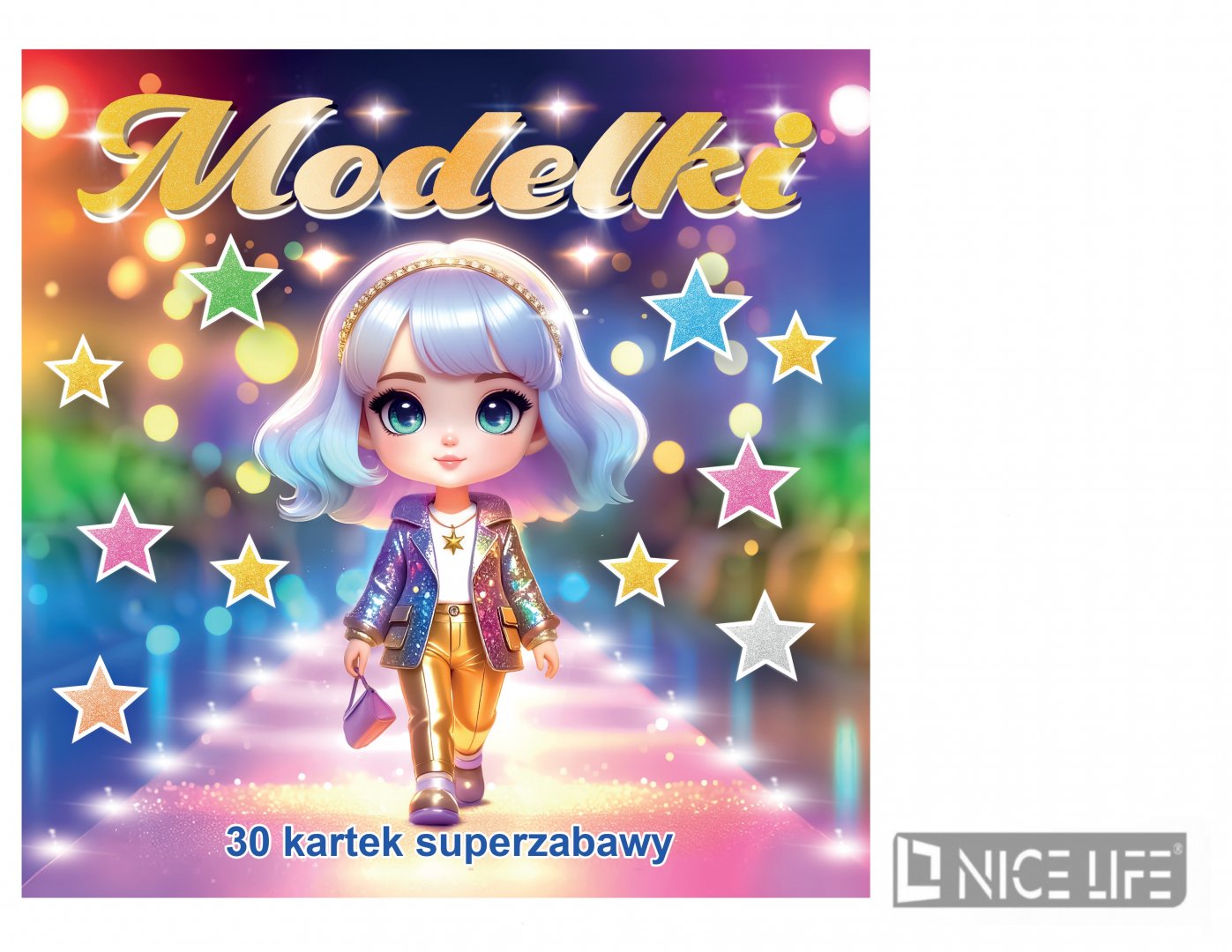 Kolorowanka Modelki ( 30 kartek superzabawy)