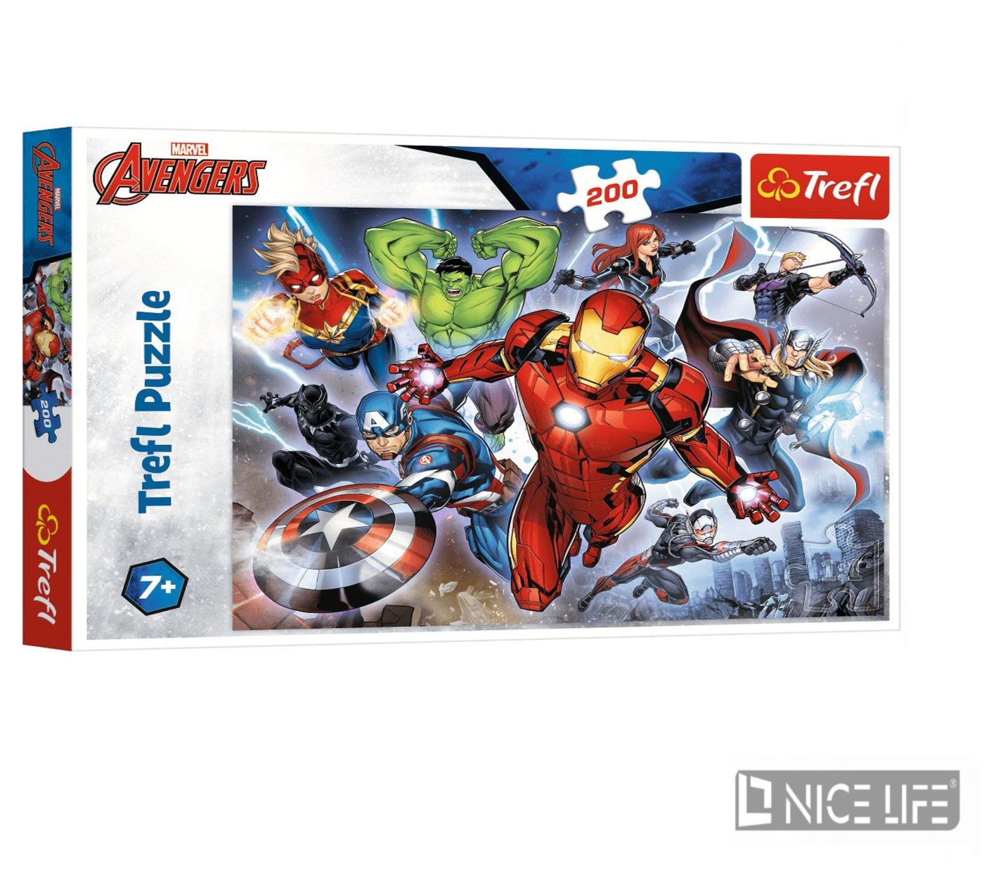 PUZZLE 200 WALECZNI AVENGERSI