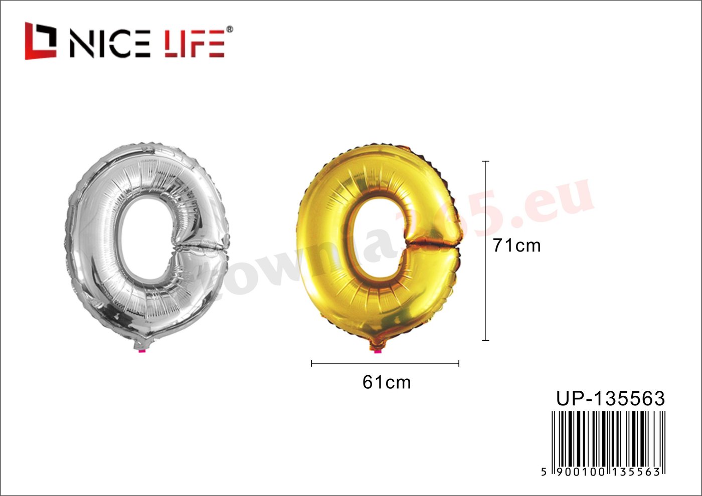 Balony litery