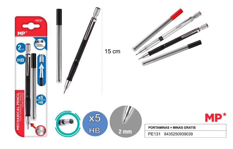 Ołówek automatyczny HB 2.0MM MP