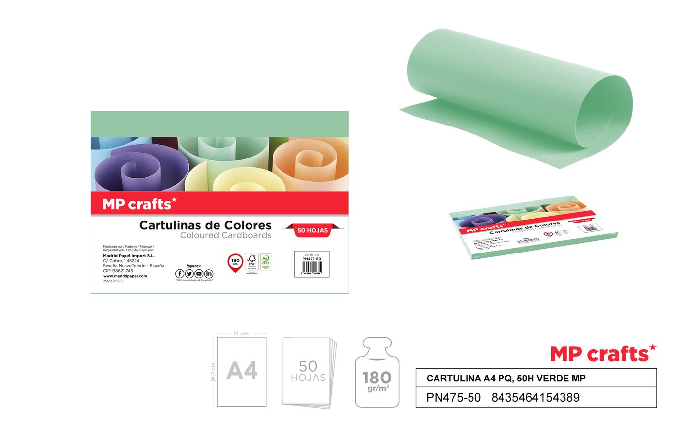Papier techniczny jasno-cyjanowy A4 50 ark.