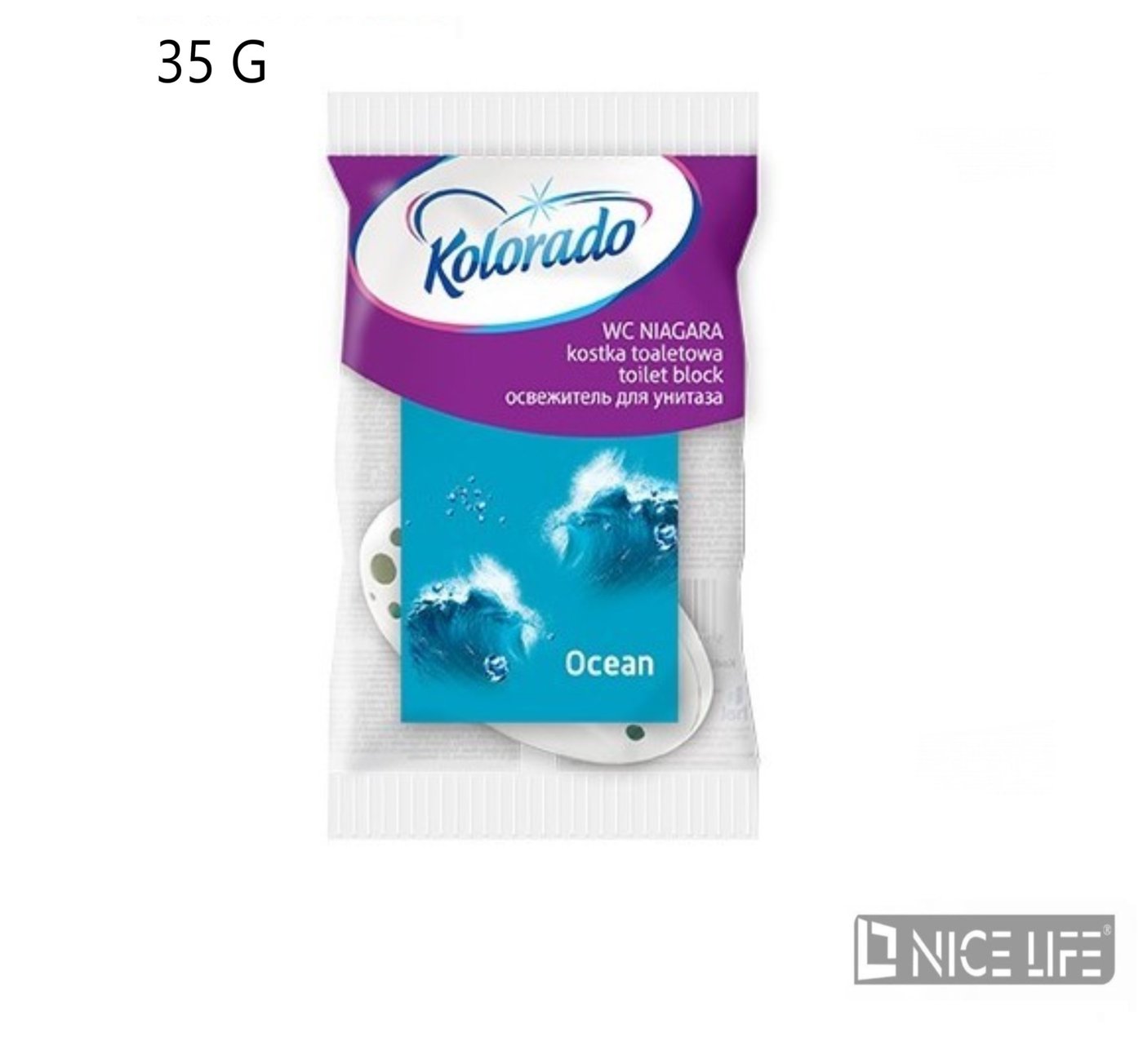 Kolorado Kostka WC Niagara morski