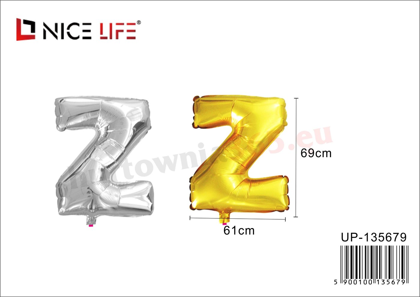 Balony litery