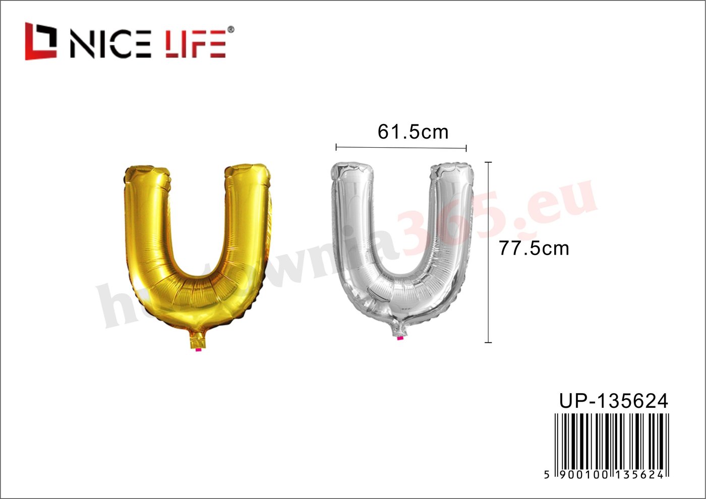 Balony litery