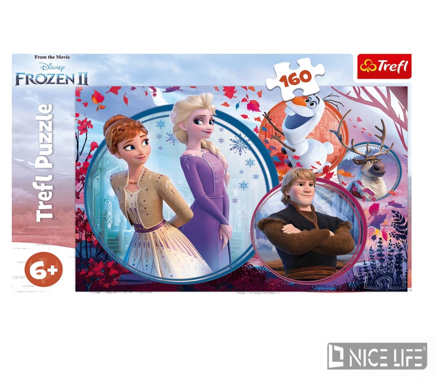 PUZZLE 160 SIOSTRZANA PRZYGODA FROZEN