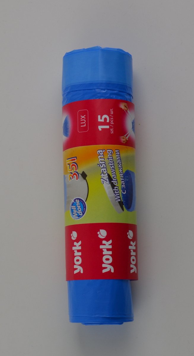 Worki na śmieci z taśma 35L / 15szt.