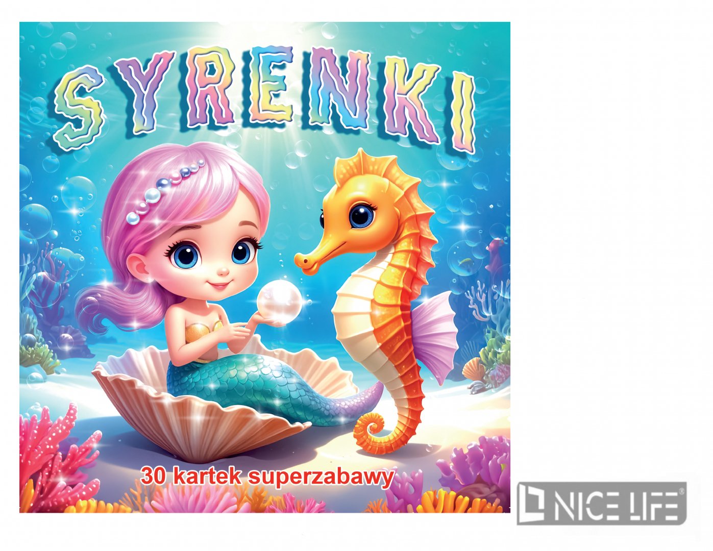 Kolorowanka Syrenki (30 kartek superzabawy)