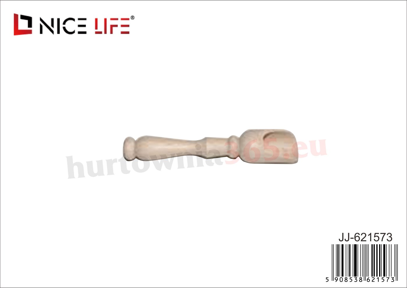 czerpak z rączką średni