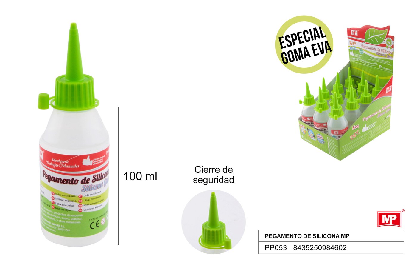Klej silikonowy 100ml MP