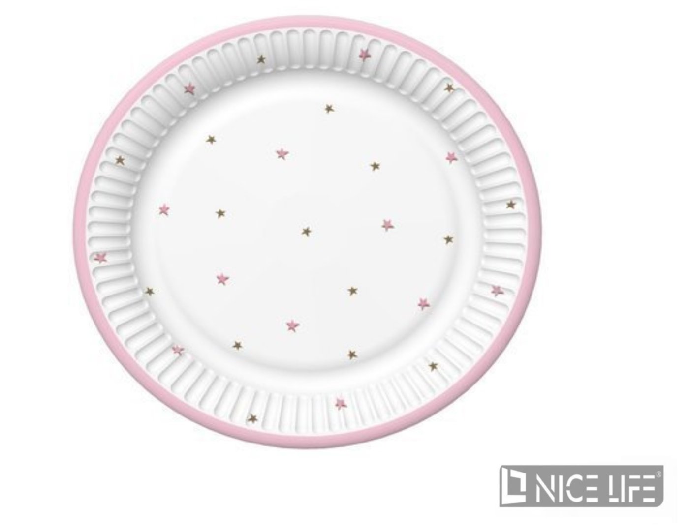 Talerzyki papierowe MAKI średnica 180mm 8szt. TM01_OG_053301