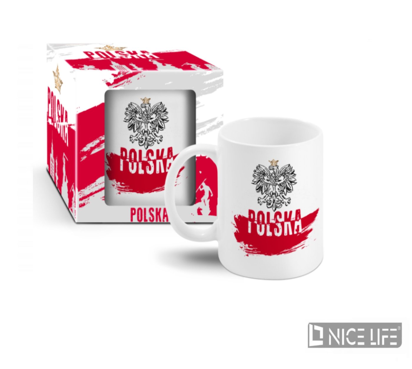 POLSKA - ORZEŁ - kubek BOSS 300ml