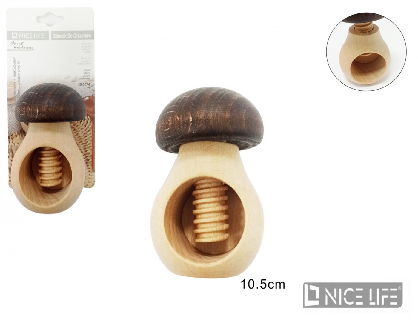 dziadek grzybek 10cm