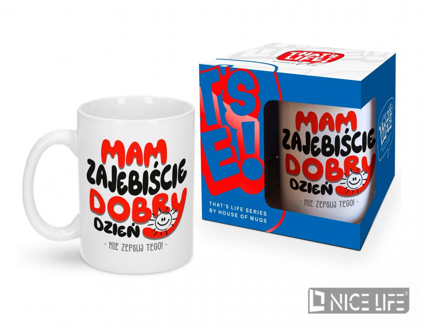 That's life - Kubek 300 ml - Dzień dobry