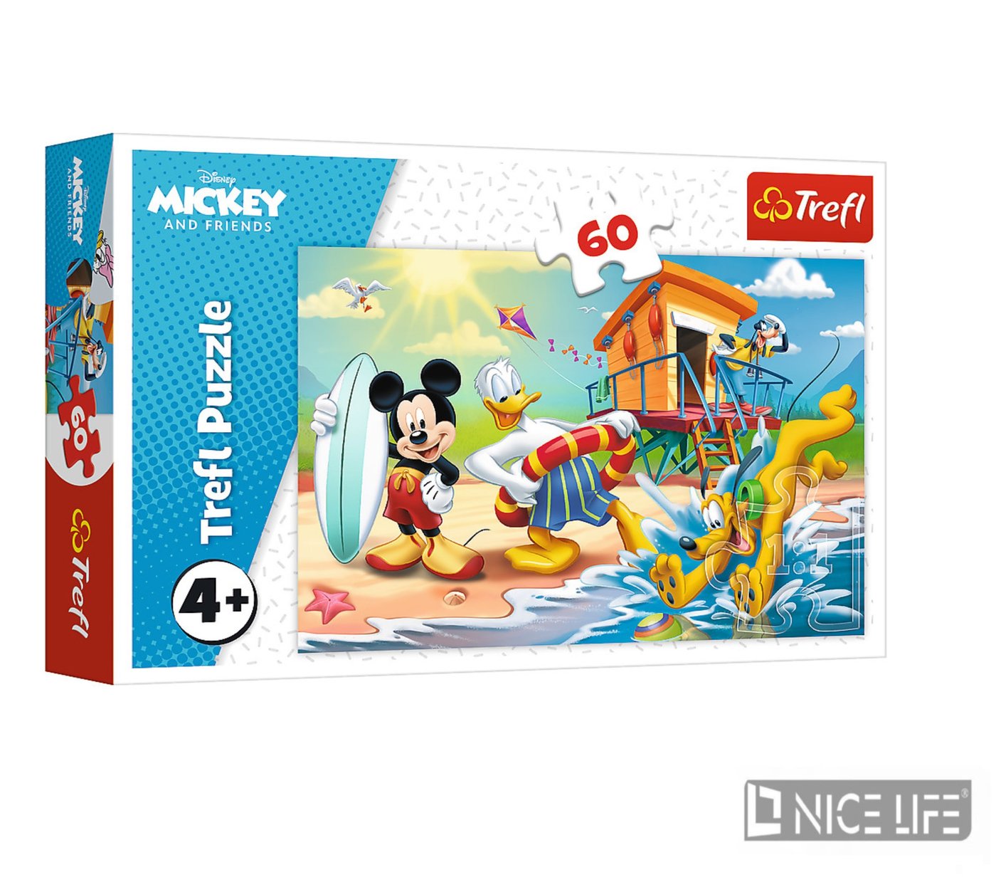 PUZZLE 60 CIEKAWY DZIEŃ MIKIEGO I PRZYJACIÓŁ