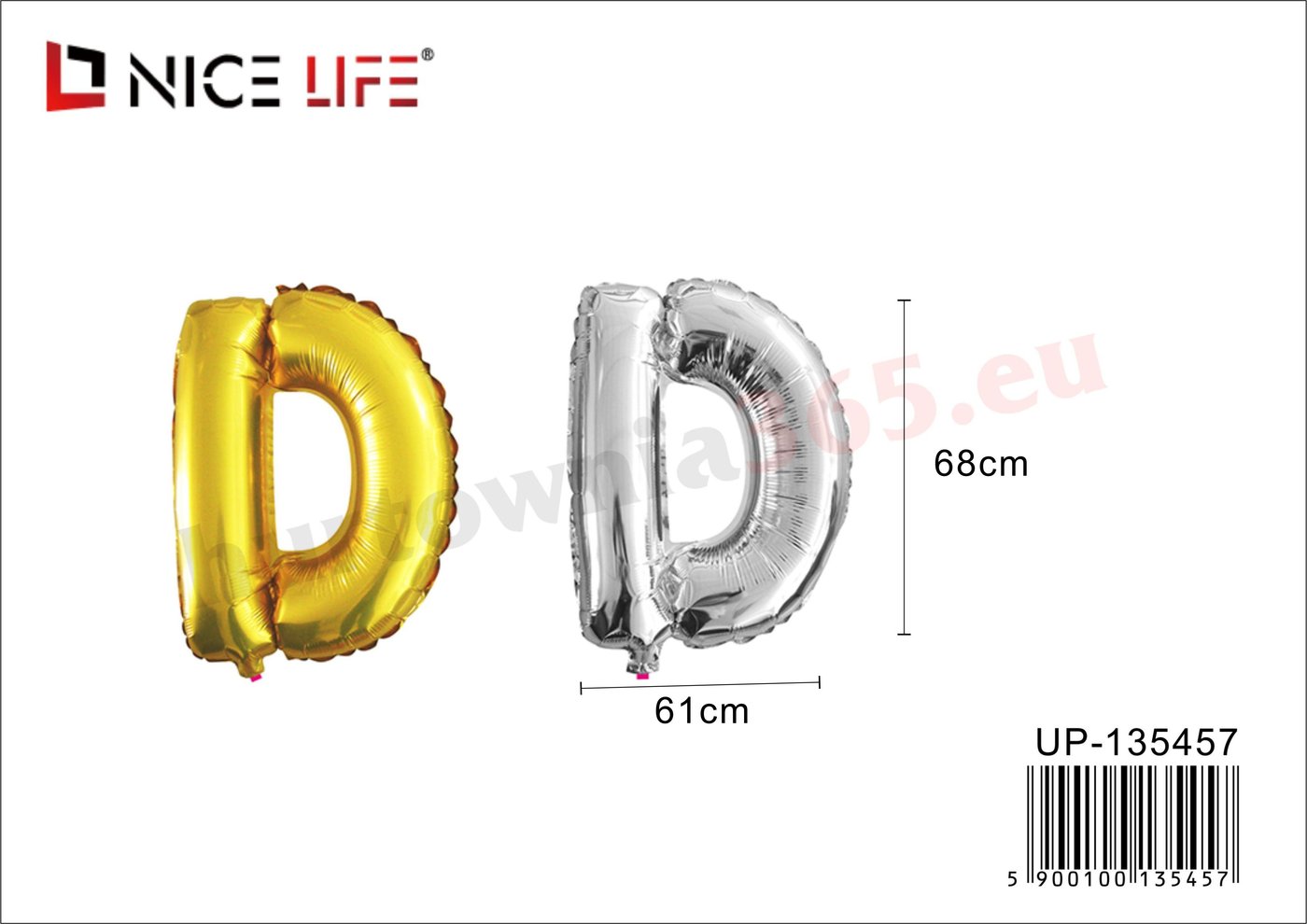 Balony litery