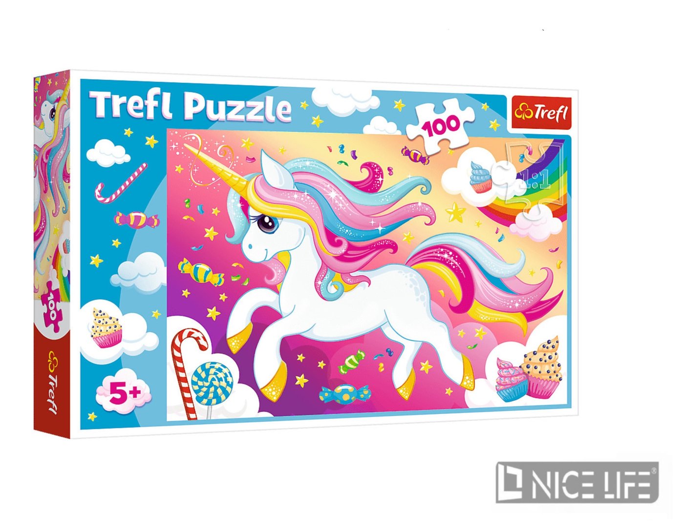 PUZZLE 100 PIĘKNY JEDNOROŻEC