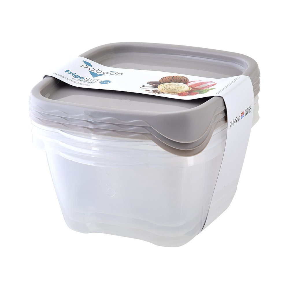 Pojemnik kwadratowy 1,2L - 3/1