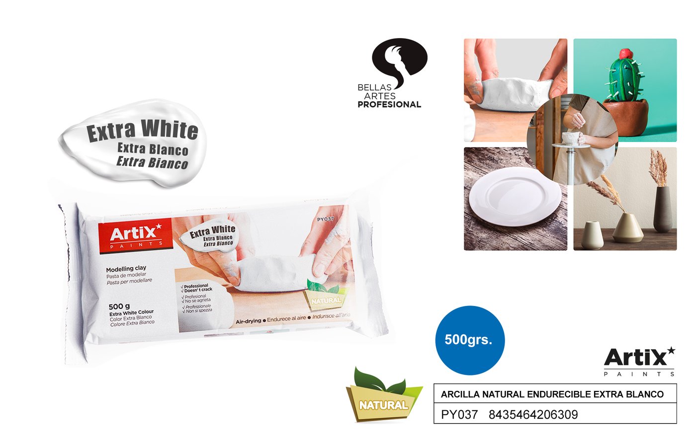 GLINA SAMOUTWARDZALNA 500G