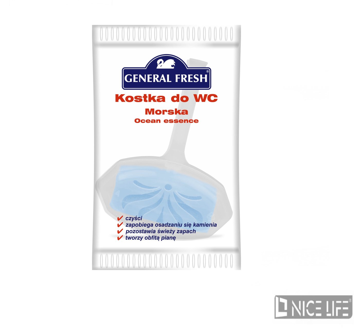 Kostka WC - folia MORZE