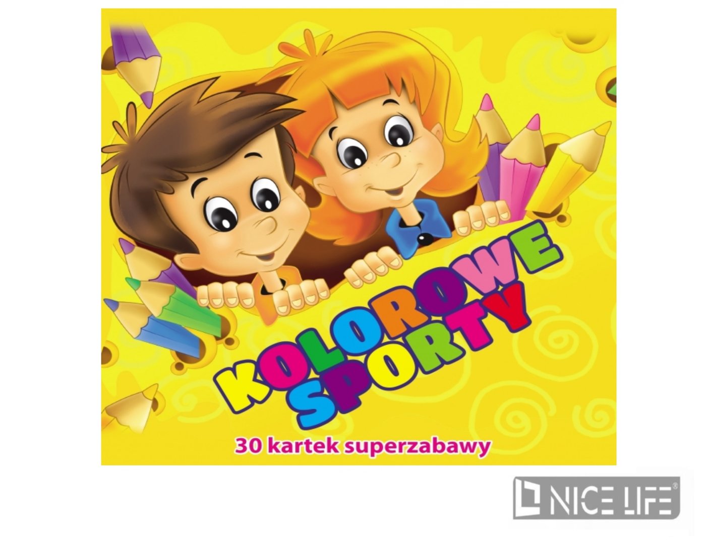 Kolorowanka KOLOROWE SPORTY